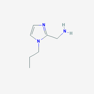 (1-Propyl-1H-imidazol-2-yl)methanamine