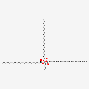 molecular formula C70H138O6Sn B12759526 Stannane, butyltris[(1-oxodocosyl)oxy]- CAS No. 58636-10-5