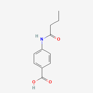 molecular formula C11H13NO3 B1275958 4-(Butyrylamino)benzoic acid CAS No. 99855-49-9