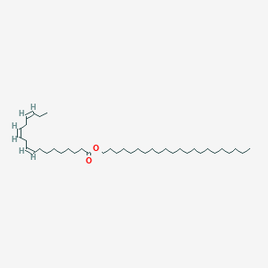 molecular formula C40H74O2 B12759590 Behenyl linolenate CAS No. 1613724-10-9