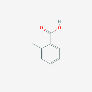 molecular formula C8H8O2 B127596 o-Toluic acid CAS No. 118-90-1