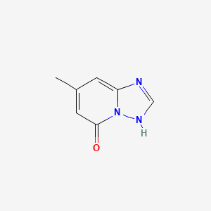 molecular formula C7H7N3O B1276005 7-Methyl-[1,2,4]triazolo[1,5-a]pyridin-5-ol CAS No. 5217-59-4