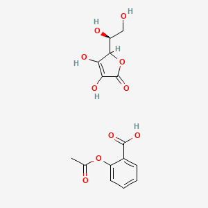 molecular formula C15H16O10 B12760063 Boxazin CAS No. 56333-48-3