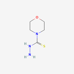 molecular formula C5H11N3OS B1276007 Morpholine-4-carbothiohydrazide CAS No. 6499-15-6