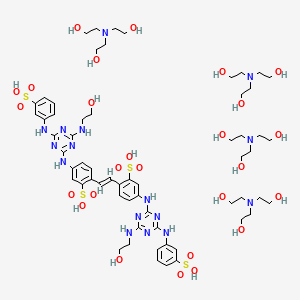 molecular formula C60H96N16O26S4 B12760130 Einecs 250-568-0 CAS No. 31317-85-8