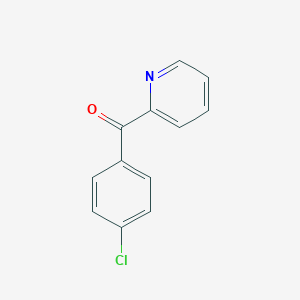 molecular formula C12H8ClNO B127602 2-(4-Chlorobenzoyl)pyridine CAS No. 190850-37-4