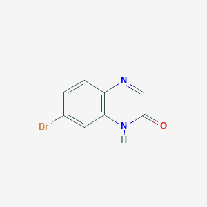 molecular formula C8H5BrN2O B1276035 7-bromoquinoxalin-2(1H)-one CAS No. 82031-32-1