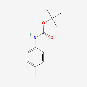 molecular formula C12H17NO2 B1276043 tert-butyl N-(4-methylphenyl)carbamate CAS No. 14618-59-8
