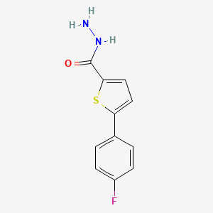 5-(4-Fluorophenyl)thiophene-2-carbohydrazide