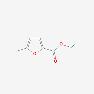 molecular formula C8H10O3 B1276098 5-甲基呋喃-2-羧酸乙酯 CAS No. 14003-12-4
