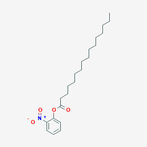 molecular formula C22H35NO4 B012761 2-硝基苯基棕榈酸酯 CAS No. 104809-26-9