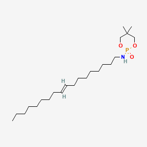 molecular formula C23H46NO3P B12761165 Neopentyl N-oleylphosphoroamidate CAS No. 71426-91-0