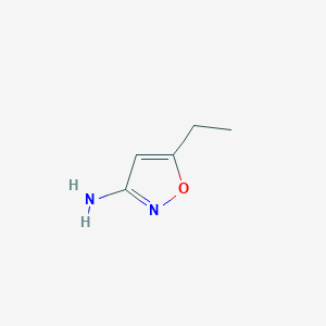 molecular formula C5H8N2O B1276122 5-乙基-1,2-噁唑-3-胺 CAS No. 19754-80-4
