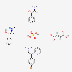 molecular formula C39H53BrN4O10S B12761294 Drixoral CAS No. 76404-09-6