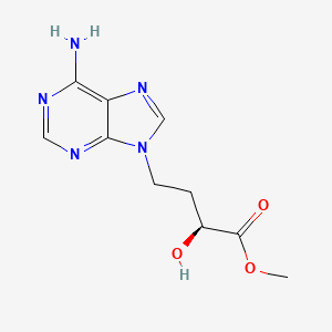 molecular formula C10H13N5O3 B12761496 CB6L8R9Fab CAS No. 1092474-56-0
