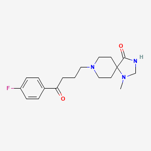 molecular formula C18H24FN3O2 B12761516 V68MR69Ldz CAS No. 217635-62-6