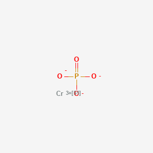 molecular formula CrO4P B12761596 Chromic phosphate Cr-51 CAS No. 24381-61-1