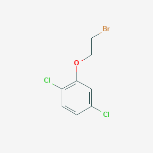 molecular formula C8H7BrCl2O B1276161 2-(2-Bromoethoxy)-1,4-dichlorobenzene CAS No. 85262-50-6