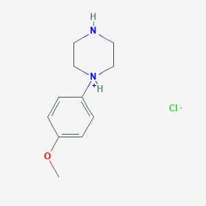 molecular formula C11H17ClN2O B127617 1-(4-Methoxyphenyl)piperazine hydrochloride CAS No. 84145-43-7