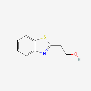 molecular formula C9H9NOS B1276173 2-(Benzo[d]thiazol-2-yl)ethanol CAS No. 46055-91-8