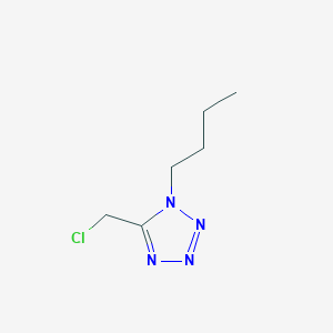molecular formula C6H11ClN4 B1276183 1-butyl-5-(chloromethyl)-1H-tetrazole CAS No. 37468-43-2