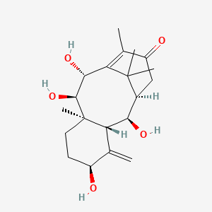 molecular formula C20H30O5 B12762134 Taxicin-ii CAS No. 5308-90-7