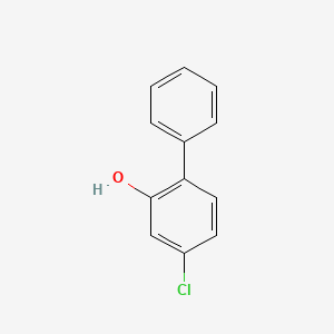 molecular formula C12H9ClO B12762226 4-Chlorobiphenyl-2-OL CAS No. 91498-69-0