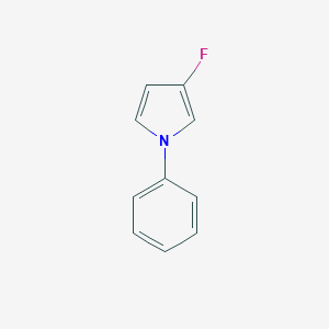 3-fluoro-1-phenyl-1H-pyrrole