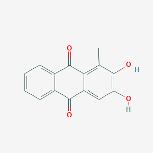 molecular formula C15H10O4 B12762562 1-Methyl-2,3-dihydroxyanthraquinone CAS No. 850836-71-4