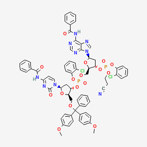 molecular formula C69H61Cl2N9O16P2 B12762628 Einecs 278-842-5 CAS No. 78111-50-9