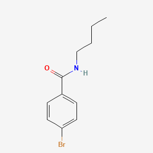 molecular formula C11H14BrNO B1276263 4-bromo-N-butylbenzamide CAS No. 78080-34-9