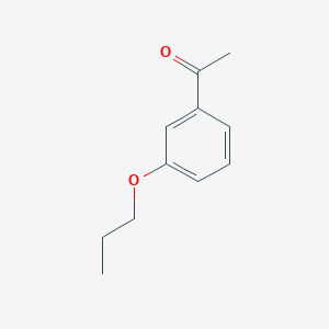 molecular formula C11H14O2 B1276270 1-(3-Propoxyphenyl)ethanone CAS No. 121704-77-6