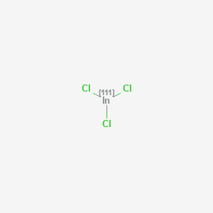 molecular formula Cl3In B12762705 Indium IN-111 chloride CAS No. 50800-85-6
