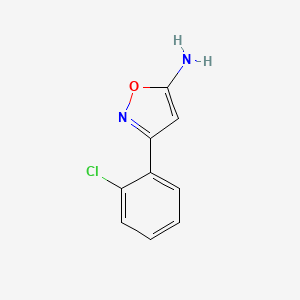 3-(2-Chlorophenyl)isoxazol-5-amine