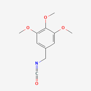 molecular formula C11H13NO4 B1276287 3,4,5-Trimethoxybenzyl isocyanate CAS No. 351003-01-5