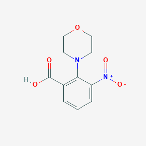 2-Morpholin-4-yl-3-nitrobenzoic acid