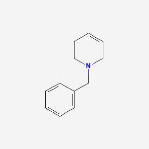 molecular formula C12H15N B1276312 1-Benzyl-1,2,3,6-tetrahydropyridine CAS No. 40240-12-8