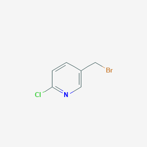 molecular formula C6H5BrClN B1276320 5-(Bromomethyl)-2-chloropyridine CAS No. 182924-36-3