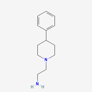 molecular formula C13H20N2 B1276321 2-(4-Phenylpiperidin-1-yl)ethanamine CAS No. 41914-43-6