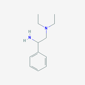 N-(2-amino-2-phenylethyl)-N,N-diethylamine