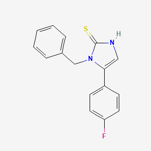 1-benzyl-5-(4-fluorophenyl)-1H-imidazole-2-thiol