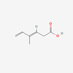 3,5-Hexadienoic acid, 4-methyl-