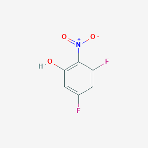 molecular formula C6H3F2NO3 B127638 3,5-二氟-2-硝基苯酚 CAS No. 151414-46-9