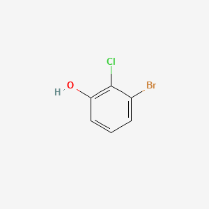 molecular formula C6H4BrClO B1276391 3-Bromo-2-chlorophenol CAS No. 66024-94-0