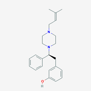 molecular formula C23H30N2O B12764324 Qaq8F7QK82 CAS No. 61311-53-3