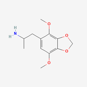 molecular formula C12H17NO4 B12764425 Dmmda CAS No. 15183-13-8