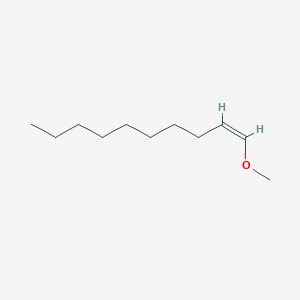 molecular formula C11H22O B12764567 (Z)-1-Methoxy-1-decene CAS No. 93775-03-2