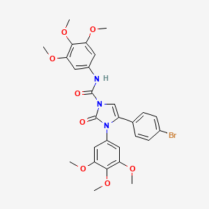 molecular formula C28H28BrN3O8 B12764648 Z8K5NC7Ukg CAS No. 848690-52-8