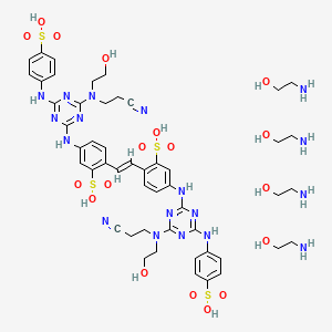 molecular formula C50H70N18O18S4 B12764663 Einecs 301-686-7 CAS No. 94030-81-6