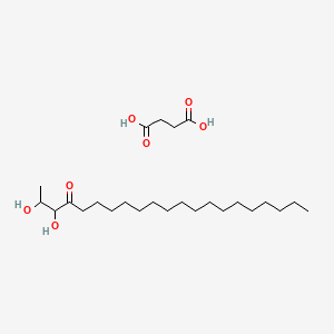 molecular formula C25H48O7 B12764677 Succistearin CAS No. 27216-62-2